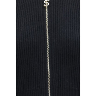 Sportmax Balco Ribbed Wool and Cashmere Cardigan