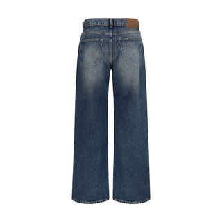 Our Legacy Full Cut Alley Cat Wash Jeans