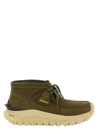 Moncler Trailgrip Wallabee GTX Suede Ankle Boots