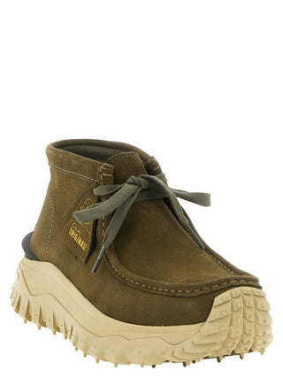 Moncler Trailgrip Wallabee GTX Suede Ankle Boots