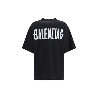 Balenciaga Black Cotton T-Shirt