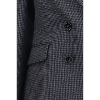 Balenciaga Gray Wool Oves Aries Blazer