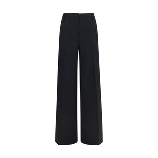Fendi Black Cotton Casual Pants