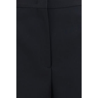 Fendi Black Cotton Casual Pants