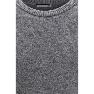 Balenciaga Gray Wool Oves Aries Sweatshirt