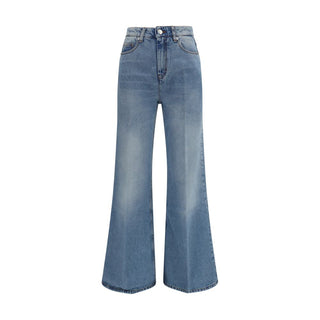Ami Paris Cotton Flared Jeans