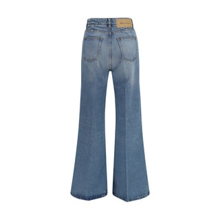Ami Paris Cotton Flared Jeans