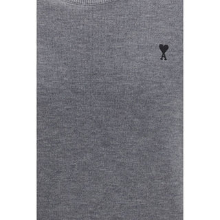 Ami Paris Ami de Coeur Merino Wool Sweater