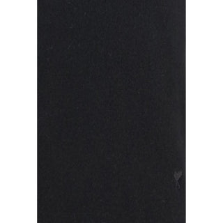 Ami Paris Wool Cashmere High-Neck Sweater