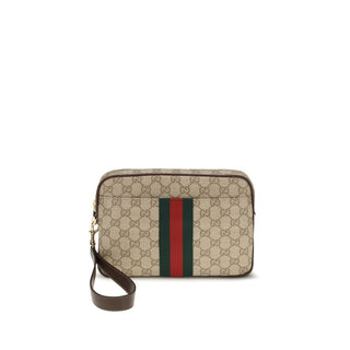 Gucci Small Web GG Canvas Shoulder Bag