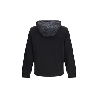 Moncler Padded Zip-Up Hooded Sweatshirt