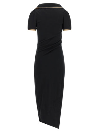 Vivienne Westwood Long Monday Pulling Cotton Midi Dress