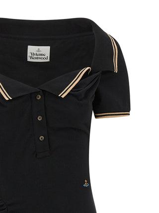 Vivienne Westwood Long Monday Pulling Cotton Midi Dress