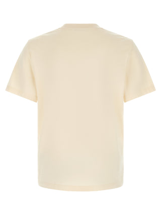 Moncler Logo Embroidered Cotton T-Shirt