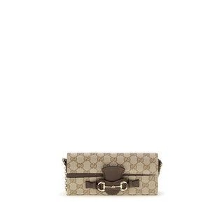 Gucci Beige Fabric Wallet