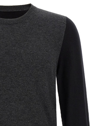 Maison Margiela Gray Wool Cardigan