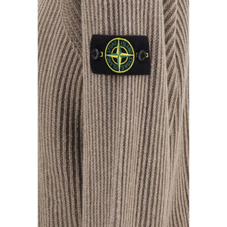 Stone Island Beige Cashmere Sweatshirt