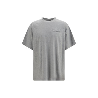 Balenciaga Logo Cotton T-Shirt