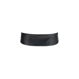 Jacquemus Black Calf Leather Bos Taurus High-Waist Belt