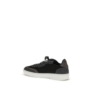Axel Arigato Black Nubuc Leather Athletic Sneakers