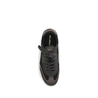 Axel Arigato Black Nubuc Leather Athletic Sneakers