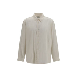 Our Legacy Beige Lyocell Pattern Shirt