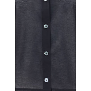 Our Legacy Black Cotton Cardigan