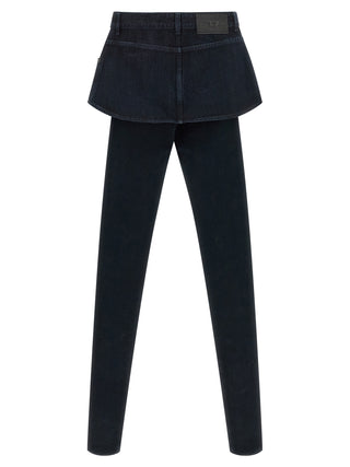 Diesel Blue Cotton Skinny Jeans