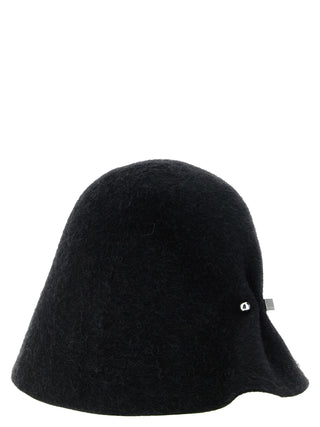 Jacquemus Black Merino Wool Hat