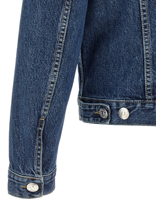Brunello Cucinelli Blue Cotton Denim Jacket