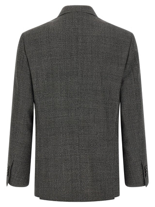 Lardini Gray Virgin Wool Two-Piece Suit