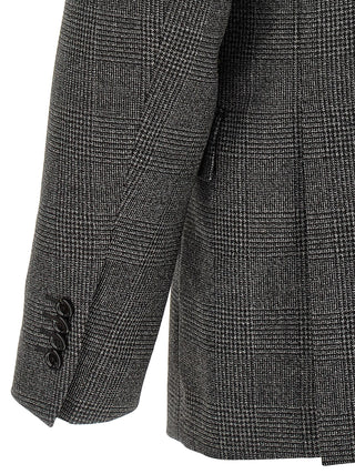 Lardini Gray Virgin Wool Two-Piece Suit