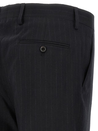 Lardini Blue Virgin Wool Two-Piece Suit