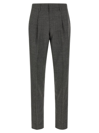 Lardini Gray Virgin Wool Two-Piece Suit