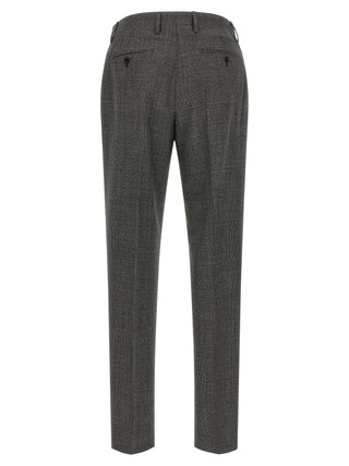Lardini Gray Virgin Wool Two-Piece Suit