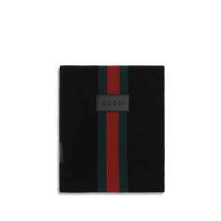 Gucci Black Wool Oves Aries Scarf