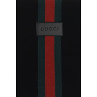 Gucci Black Wool Oves Aries Scarf