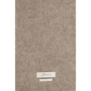 Jacquemus Beige Mohair Scarf