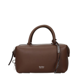 Max Mara Small Leather Padlock Shoulder Bag