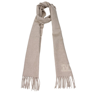 Max Mara Fringed Cashmere Scarf