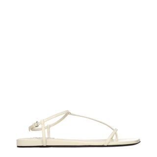 Jil Sander Leather Thong Sandals
