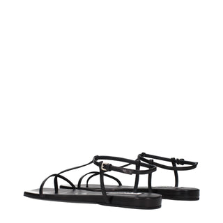 Jil Sander Leather Thong Sandals