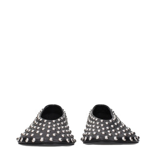 Jil Sander Studded Leather Ballet Flats