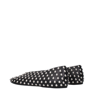 Jil Sander Studded Leather Ballet Flats