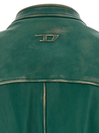 Diesel L-Racy Lambskin Biker Jacket