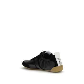 Chloé Kick Leather Sneakers