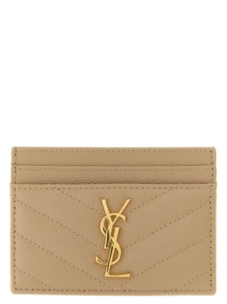 Saint Laurent Cassandre Matelassé Card Case