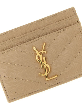 Saint Laurent Cassandre Matelassé Card Case