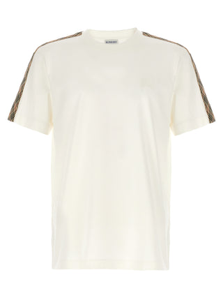 Burberry Equestrian Knight Embroidered Cotton T-Shirt