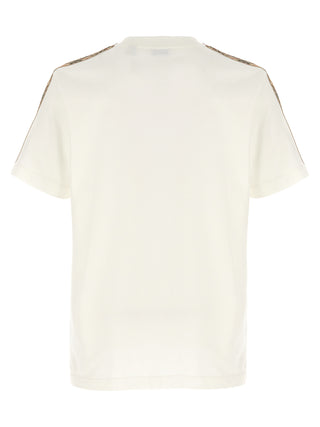 Burberry Equestrian Knight Embroidered Cotton T-Shirt